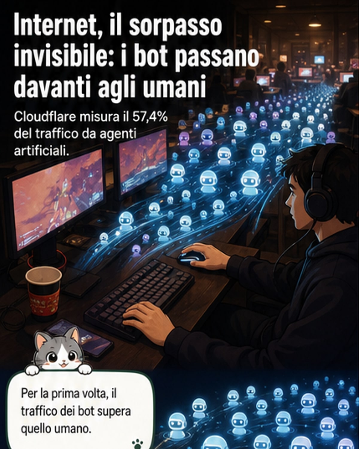 L'IA ha superato l'uomo sul web