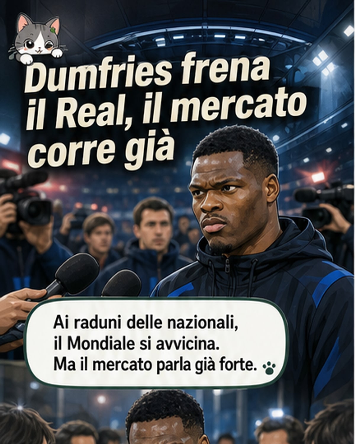 Dumfries e il Real, Greenwood al Milan?