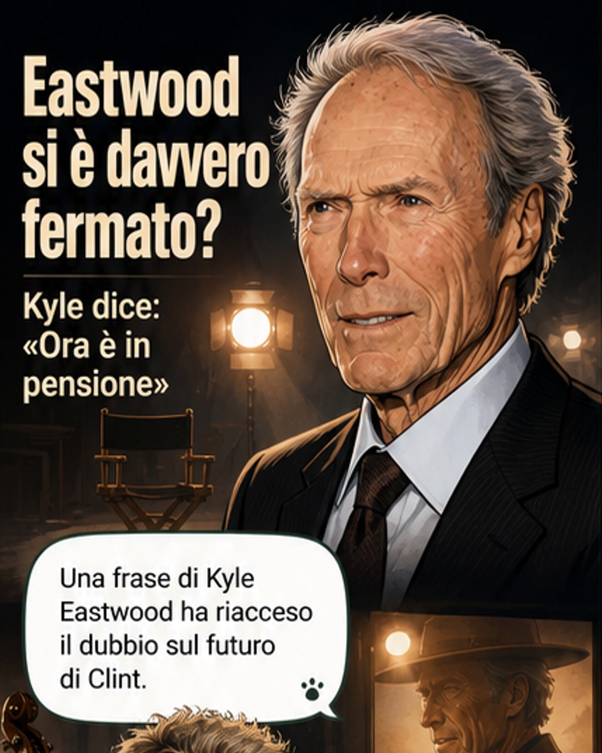 Clint Eastwood in pensione?