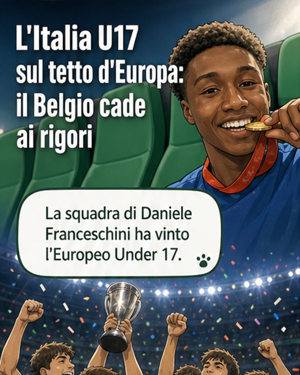 Under 17 campione d'Europa