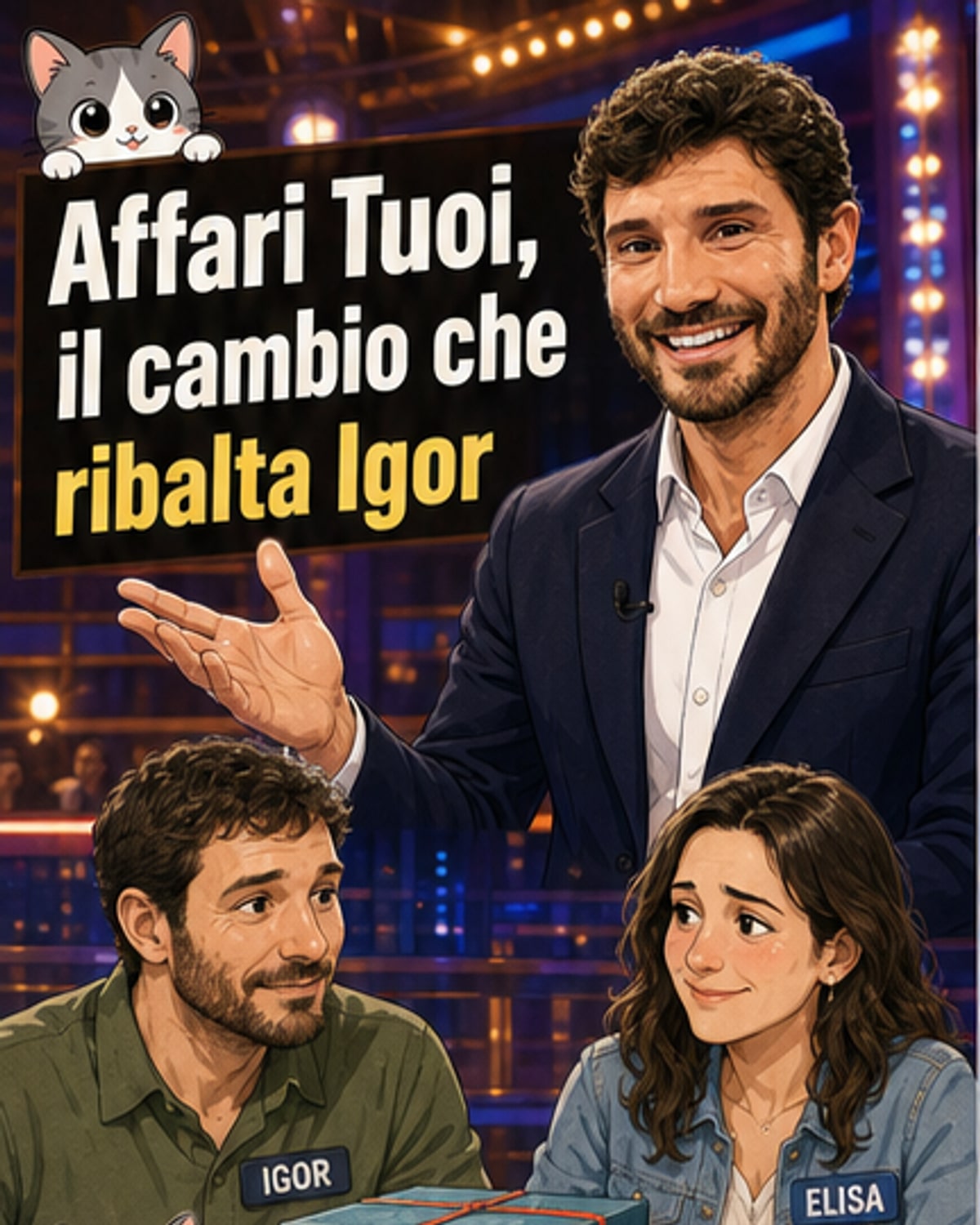 Affari Tuoi, ballo e suore in puntata