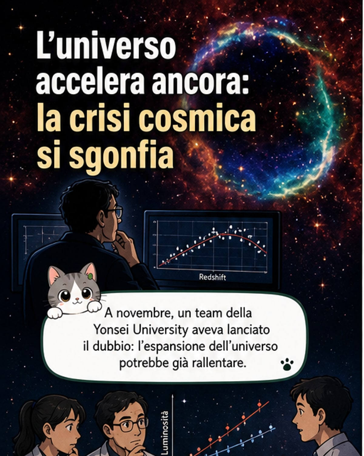 Rappresentazione multibanda dei resti della supernova RCW 86, combinando dati X e infrarossi da telescopi spaziali, con bagliori rossastri circolari e dettagli filamentosi.