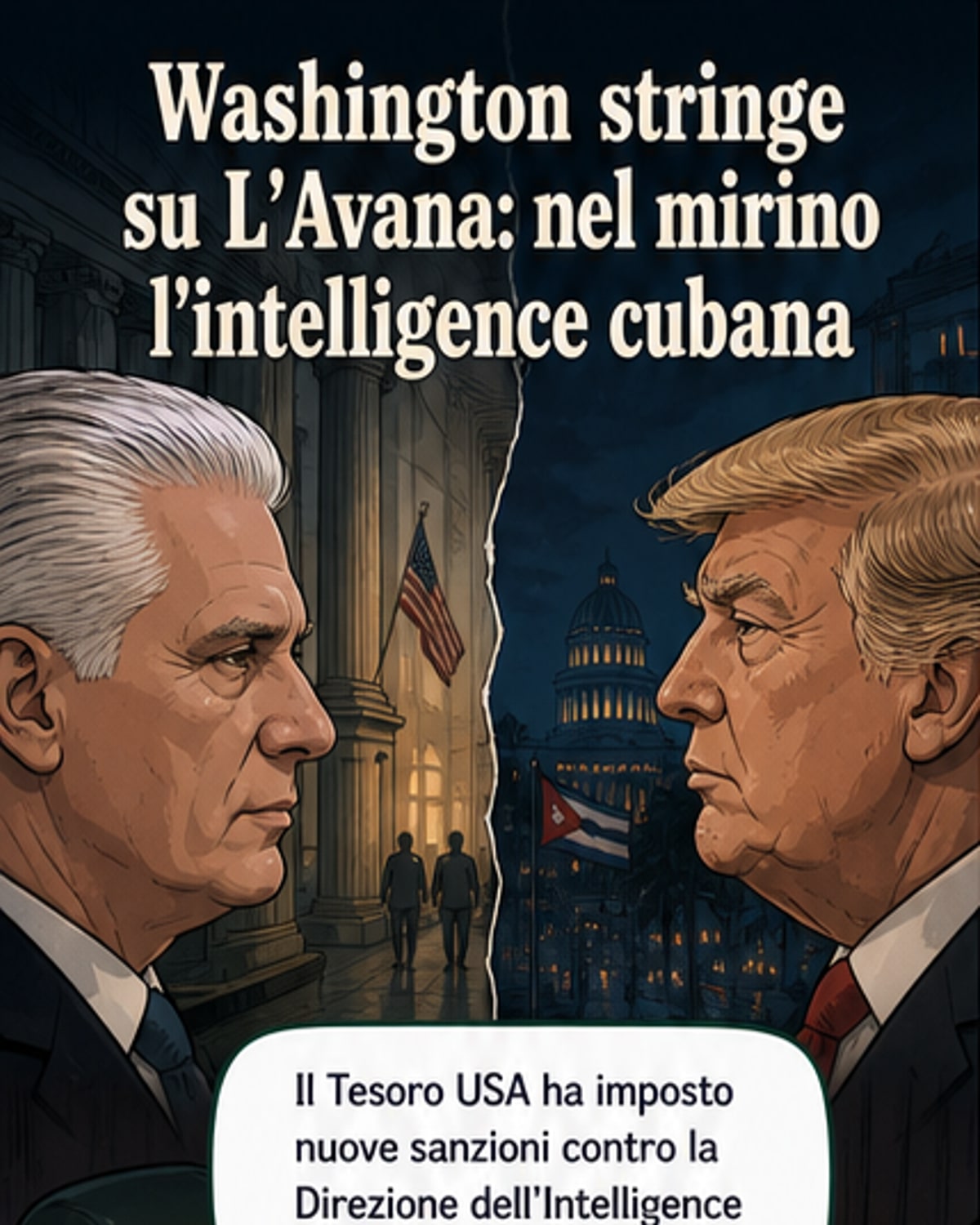 USA sanziona agenzia spionaggio Cuba