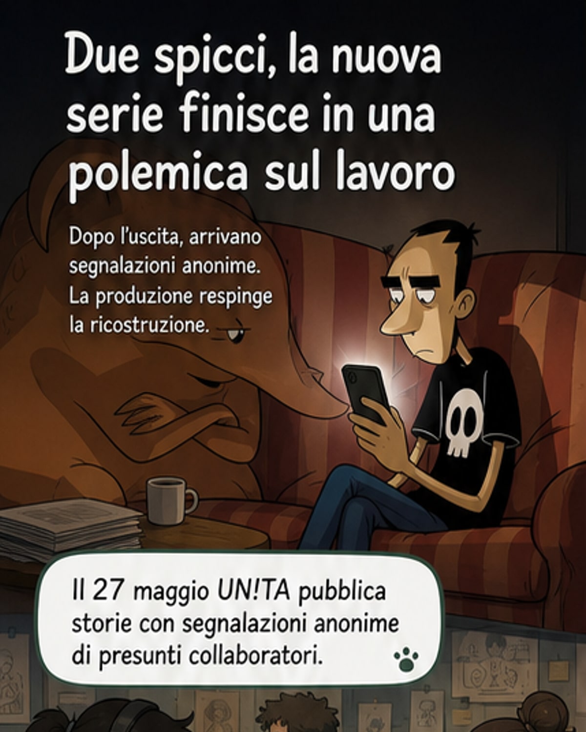 La serie di Zerocalcare sotto accusa per stipendi da fame