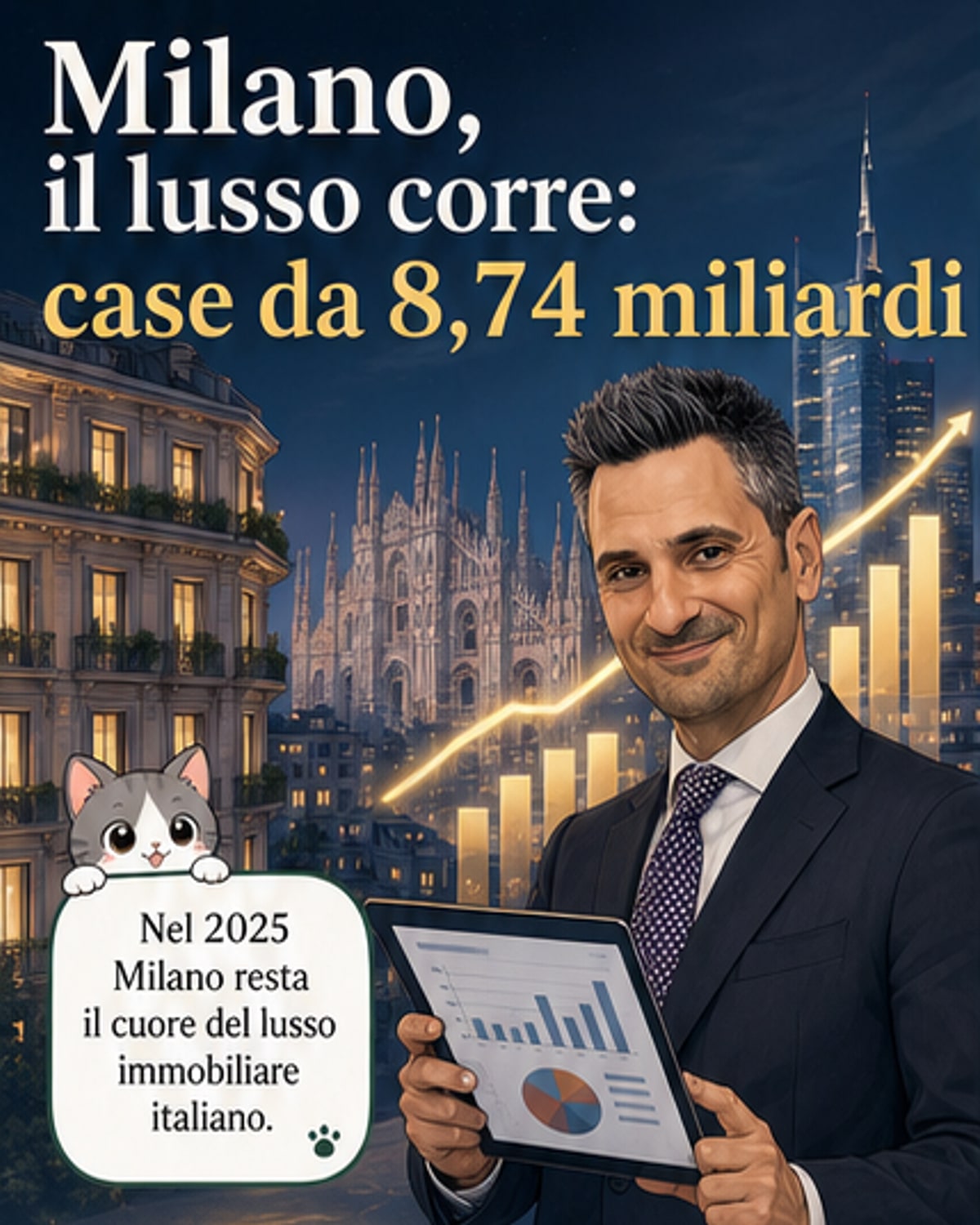 Milano, tesoro immobiliare da 8,7 miliardi