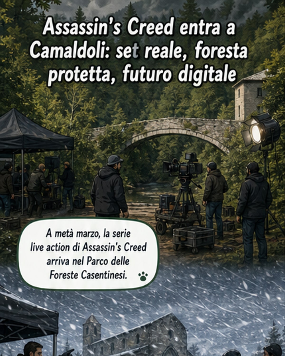 Set cinematografici nelle foreste: rischio o opportunità?