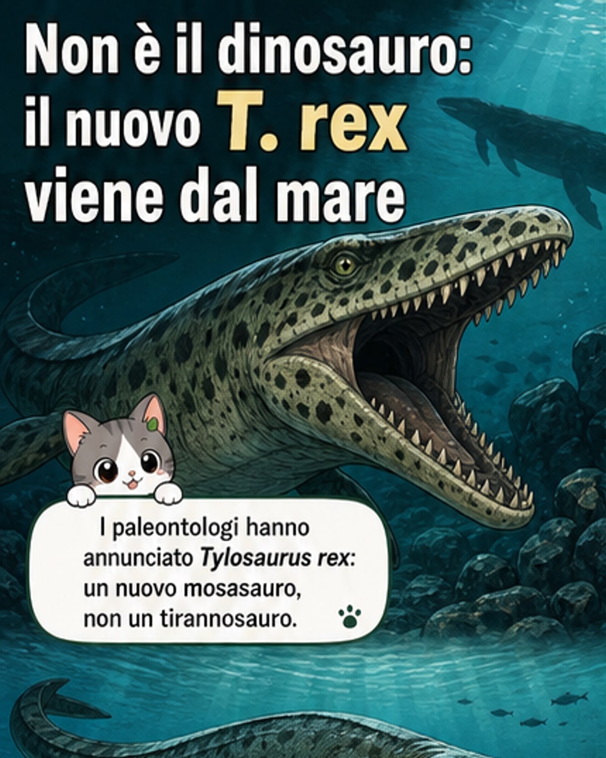 Scoperto il T. rex dei mari