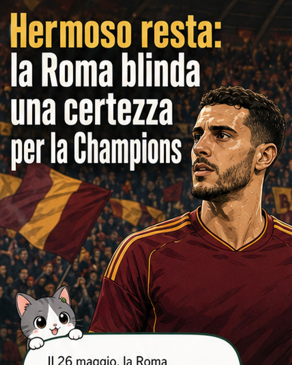 Hermoso resta alla Roma fino al 2027