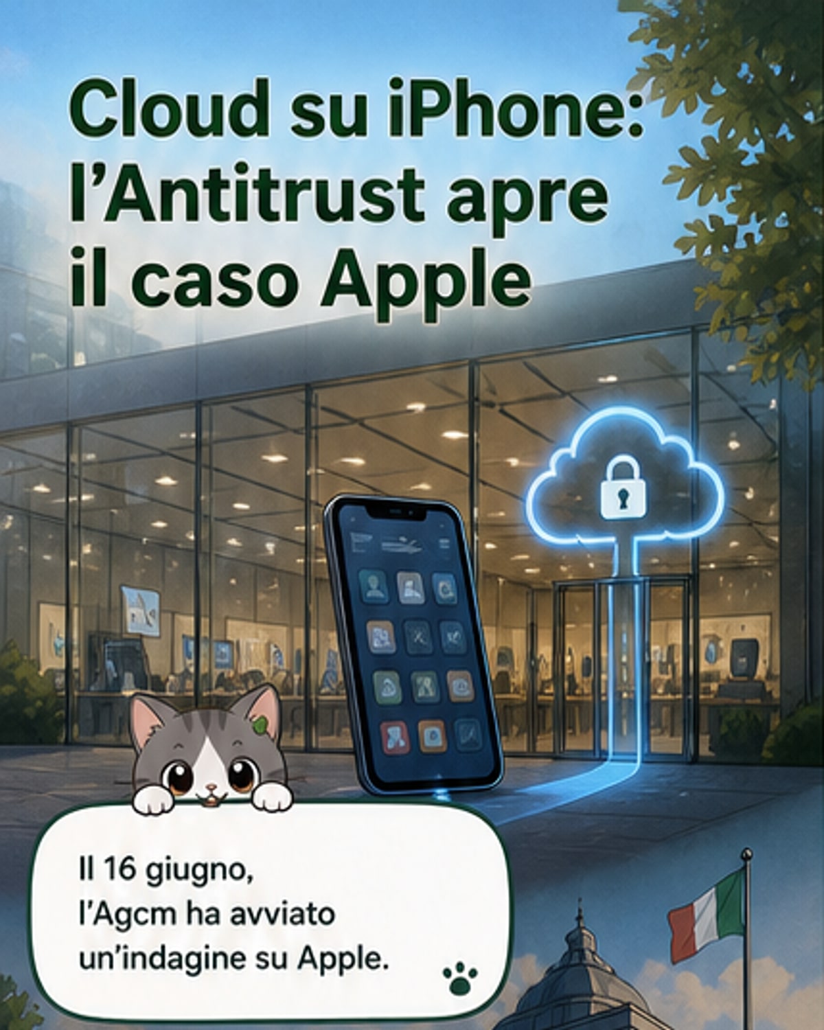 Antitrust indaga Apple su cloud