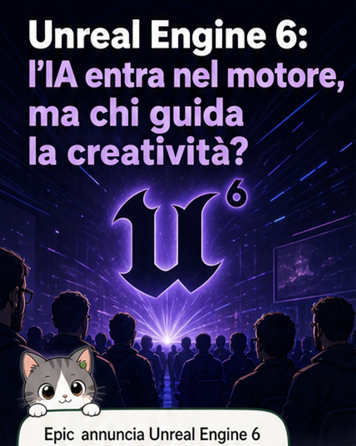 Unreal Engine 6 punta sull'IA per snellire lo sviluppo