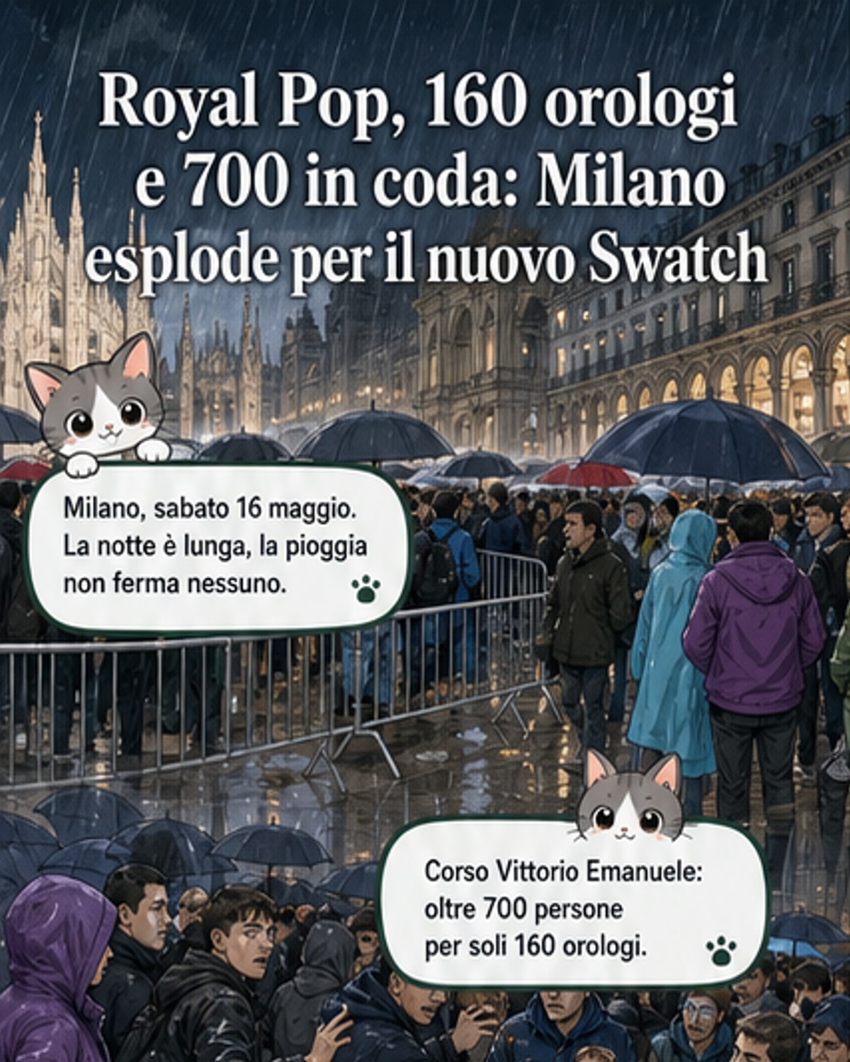 Caos per l’orologio Swatch da 385€