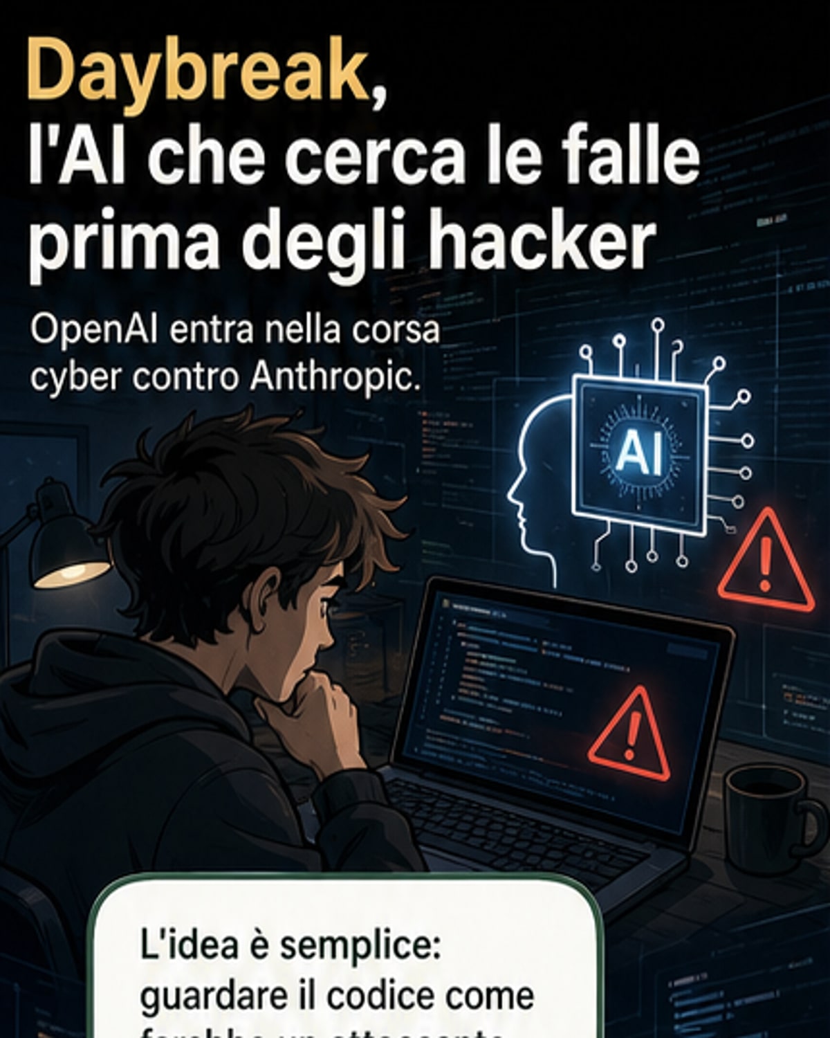 OpenAI lancia Daybreak, l'IA che anticipa gli hacker