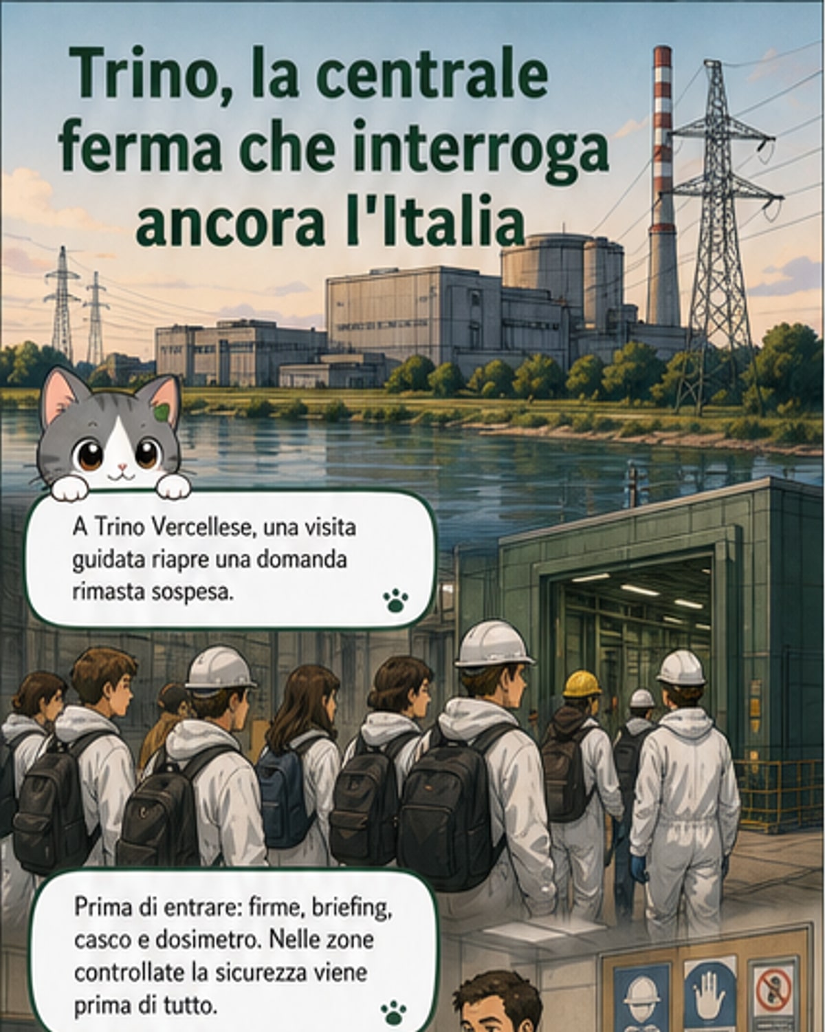 La centrale di Trino, tecnologia d'eccellenza mai sfruttata