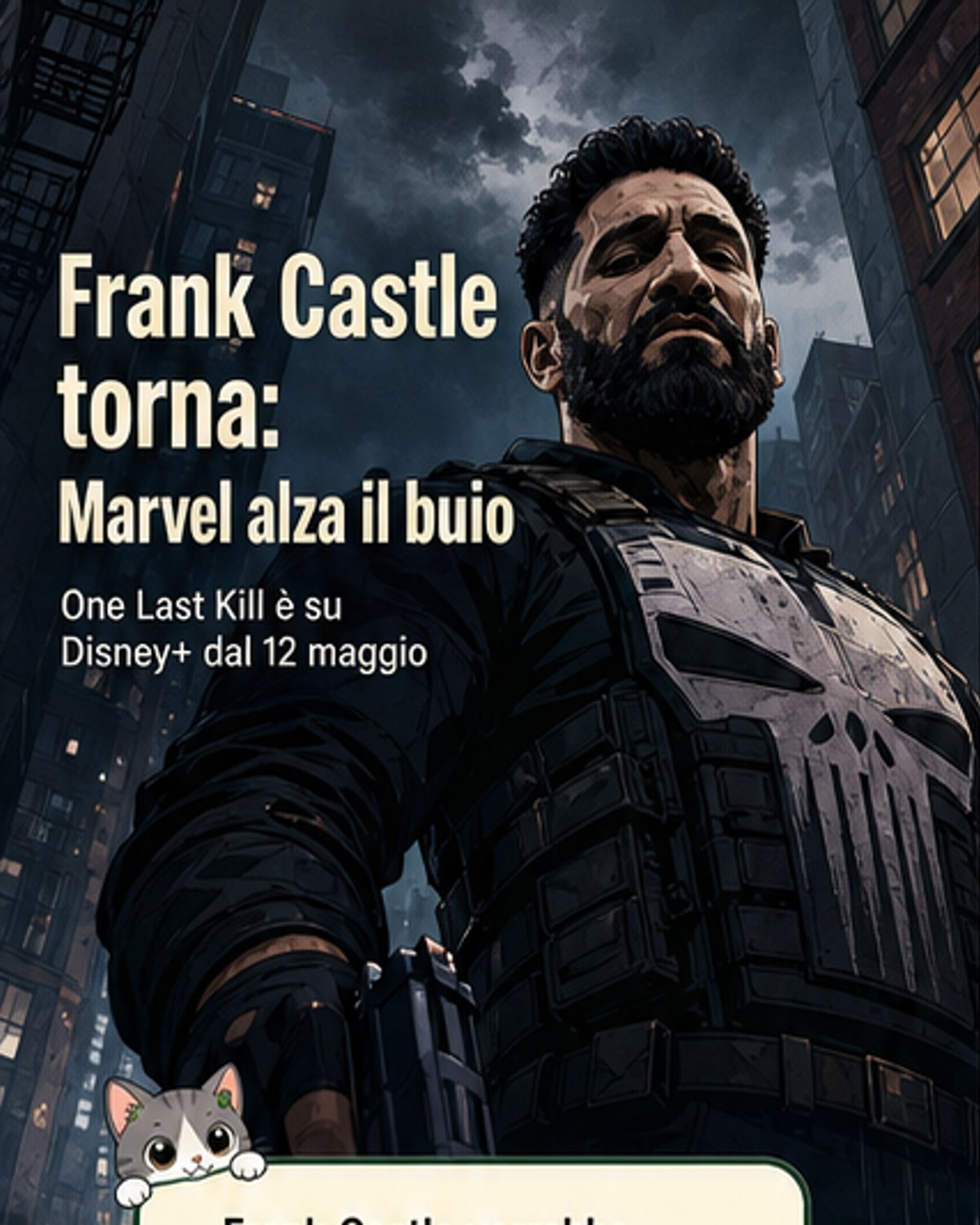 Il ritorno crudo di Frank Castle