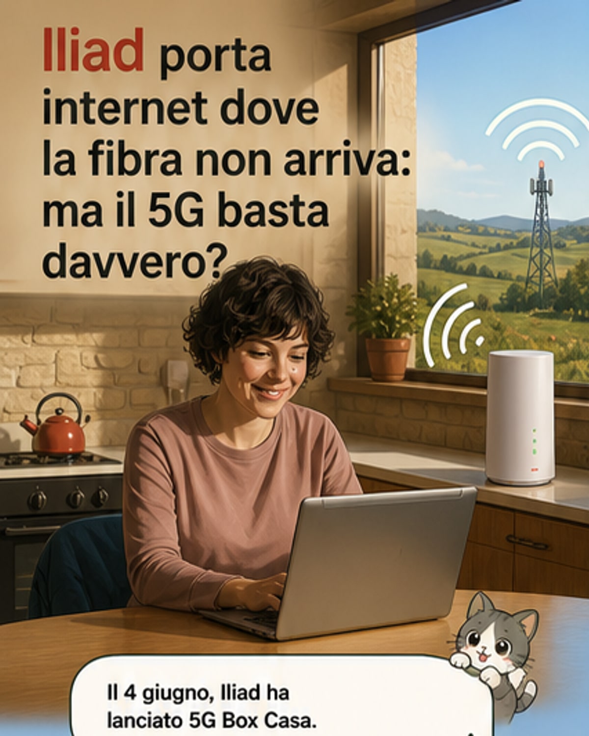 Iliad porta il 5G a casa