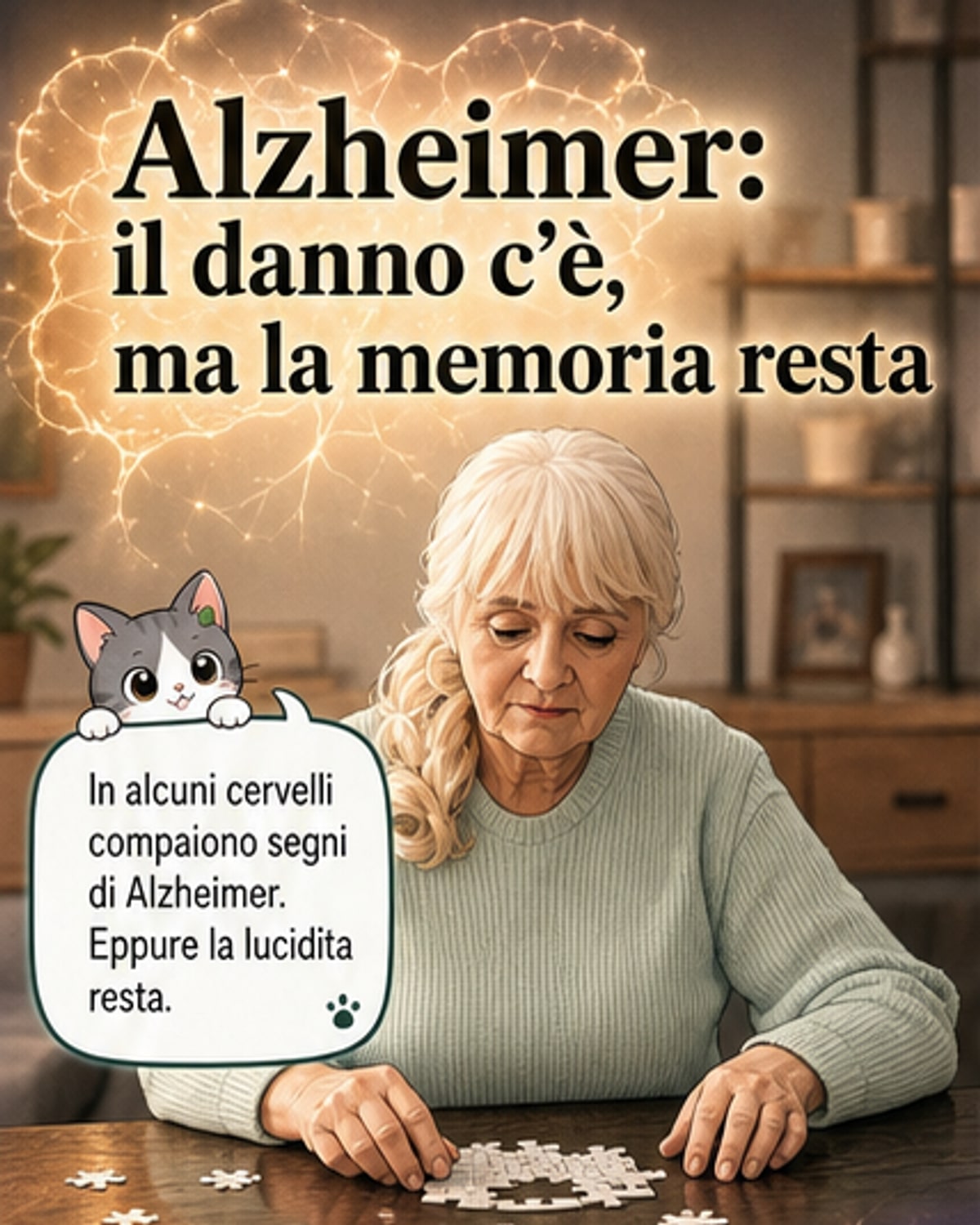 Il 30% resiste alla demenza: una proteina la chiave?