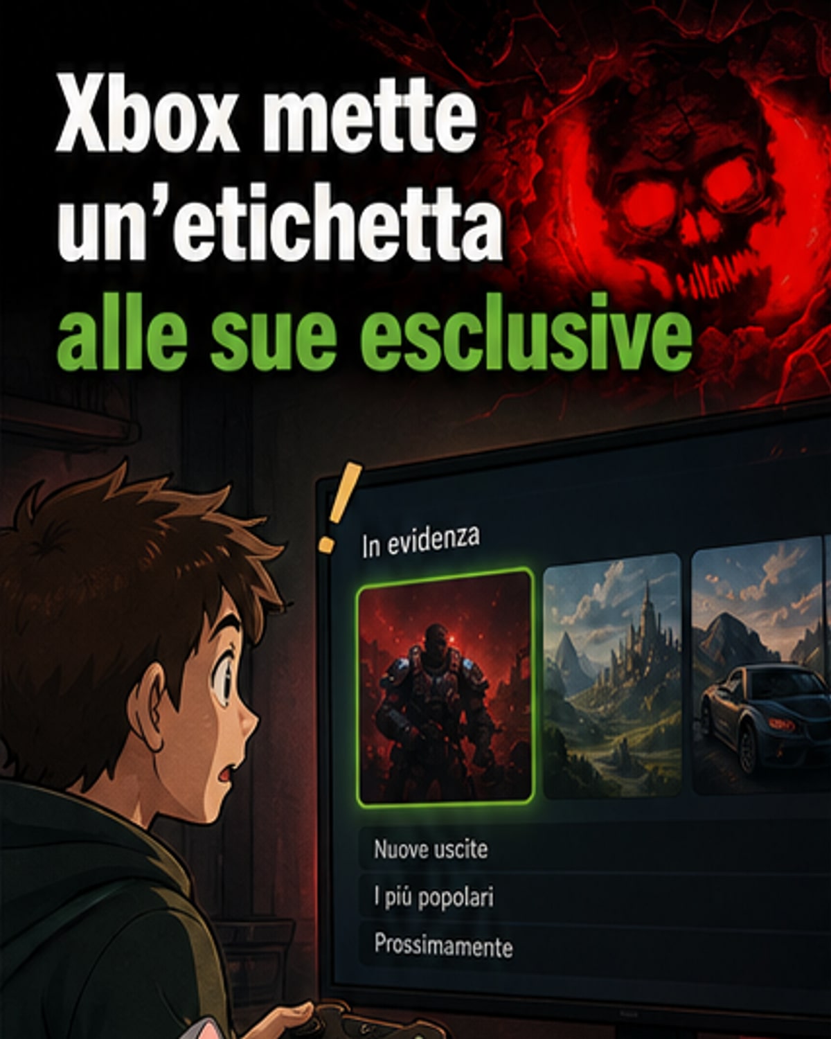 Xbox chiarisce le esclusive con una nuova icona
