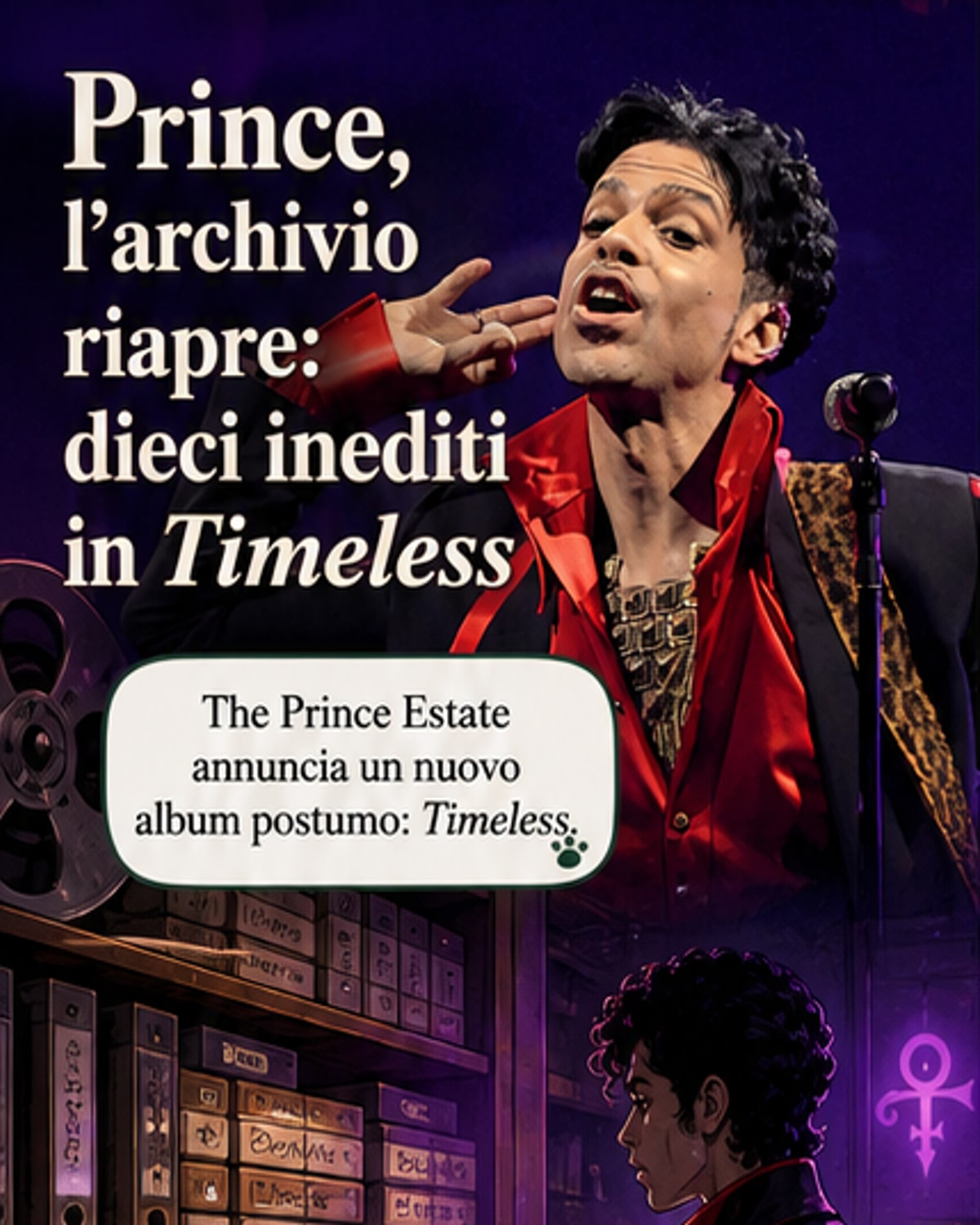 Prince, esce l'album postumo Timeless