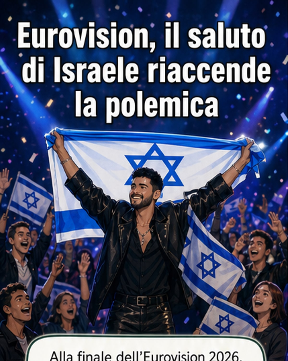 Eurovision, il grido di Israele che infiamma il palco