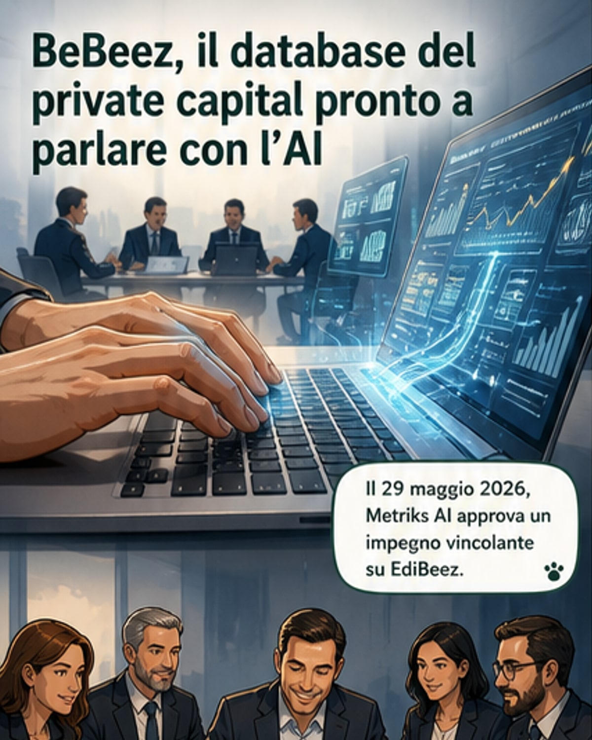 Metriks investe in BeBeez con AI agentica