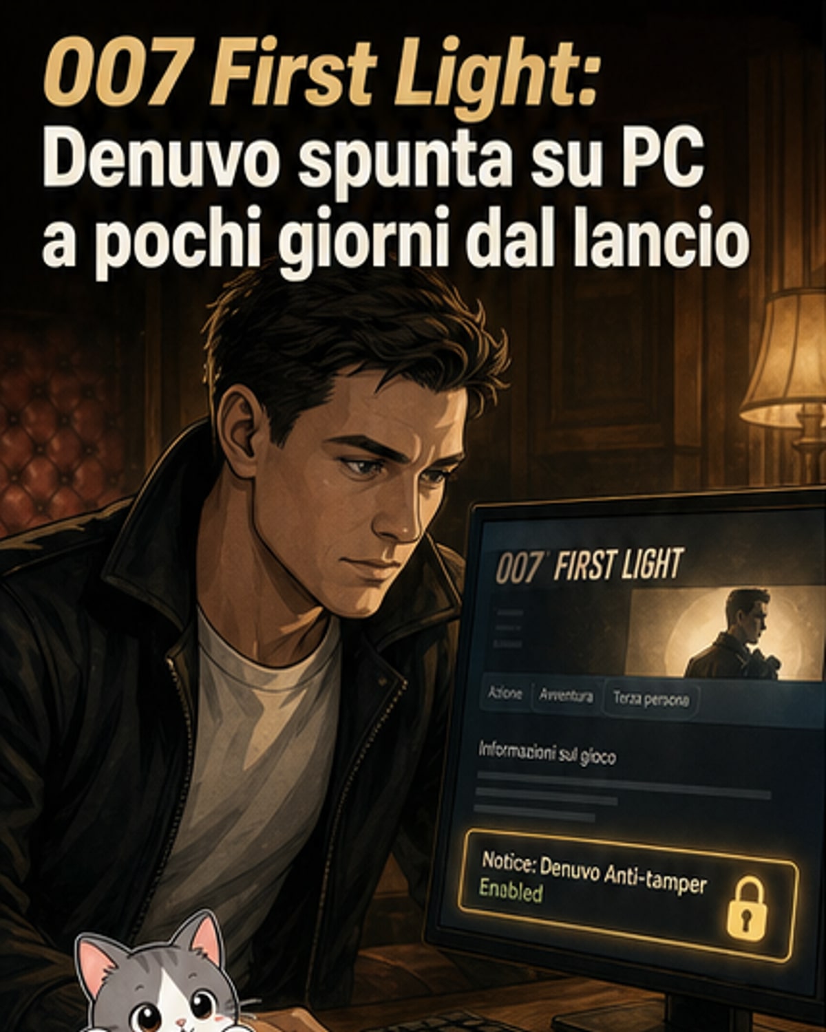 Denuvo aggiunto a 007 First Light dopo il lancio