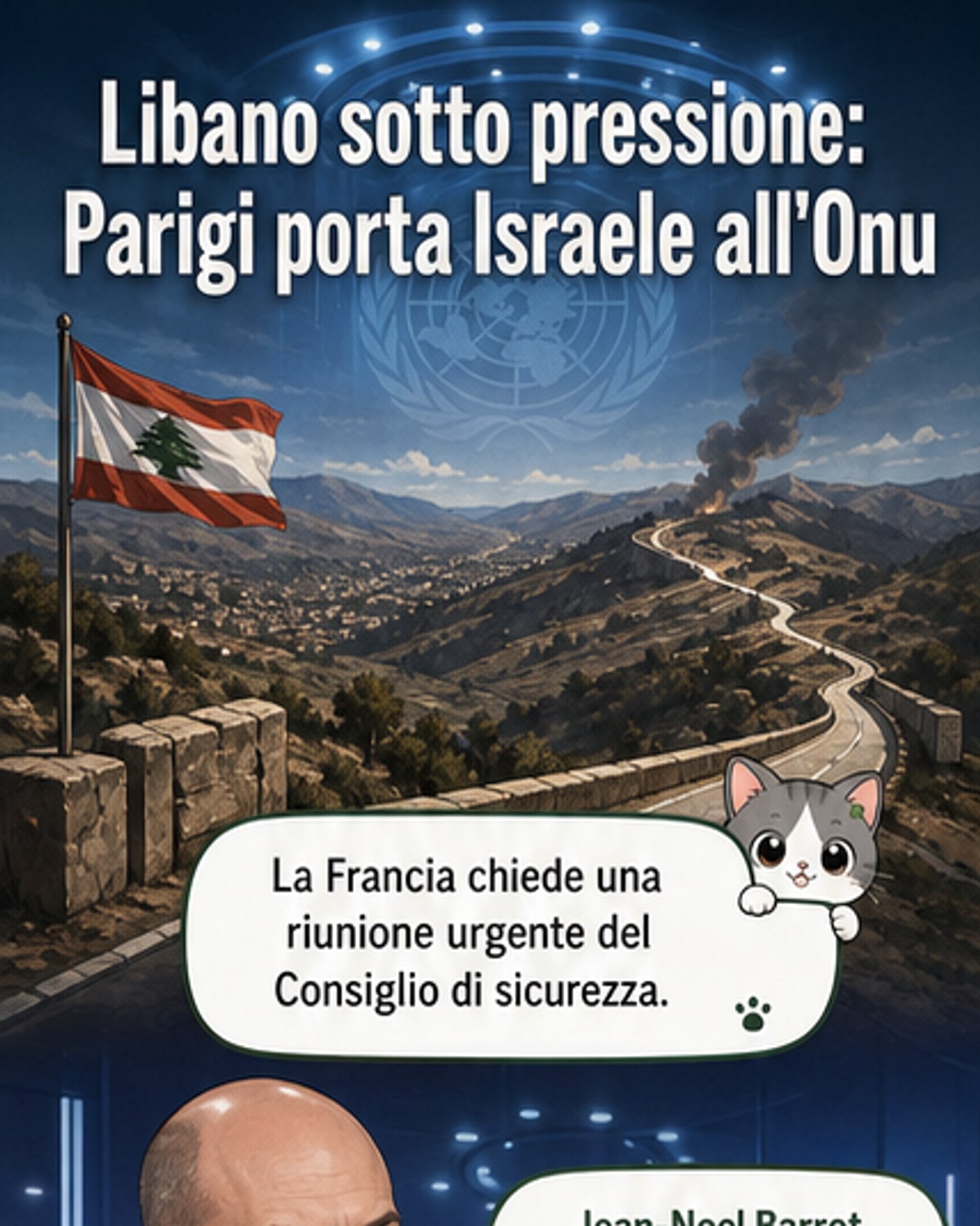 Francia chiede riunione Onu sull'offensiva in Libano