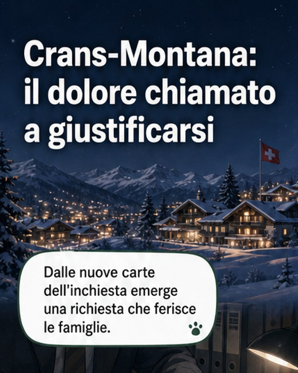 Famiglie vittime Crans-Montana: Dobbiamo giustificare il dolore