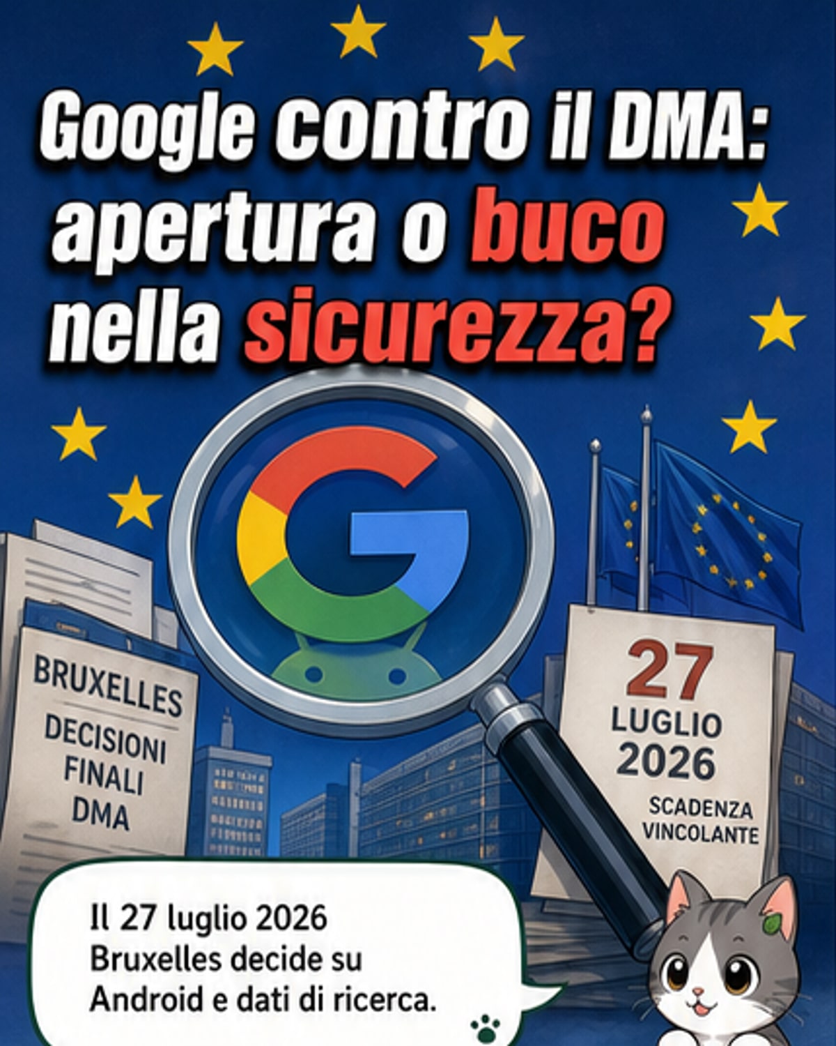 Google: 'Il DMA rischia la sicurezza'