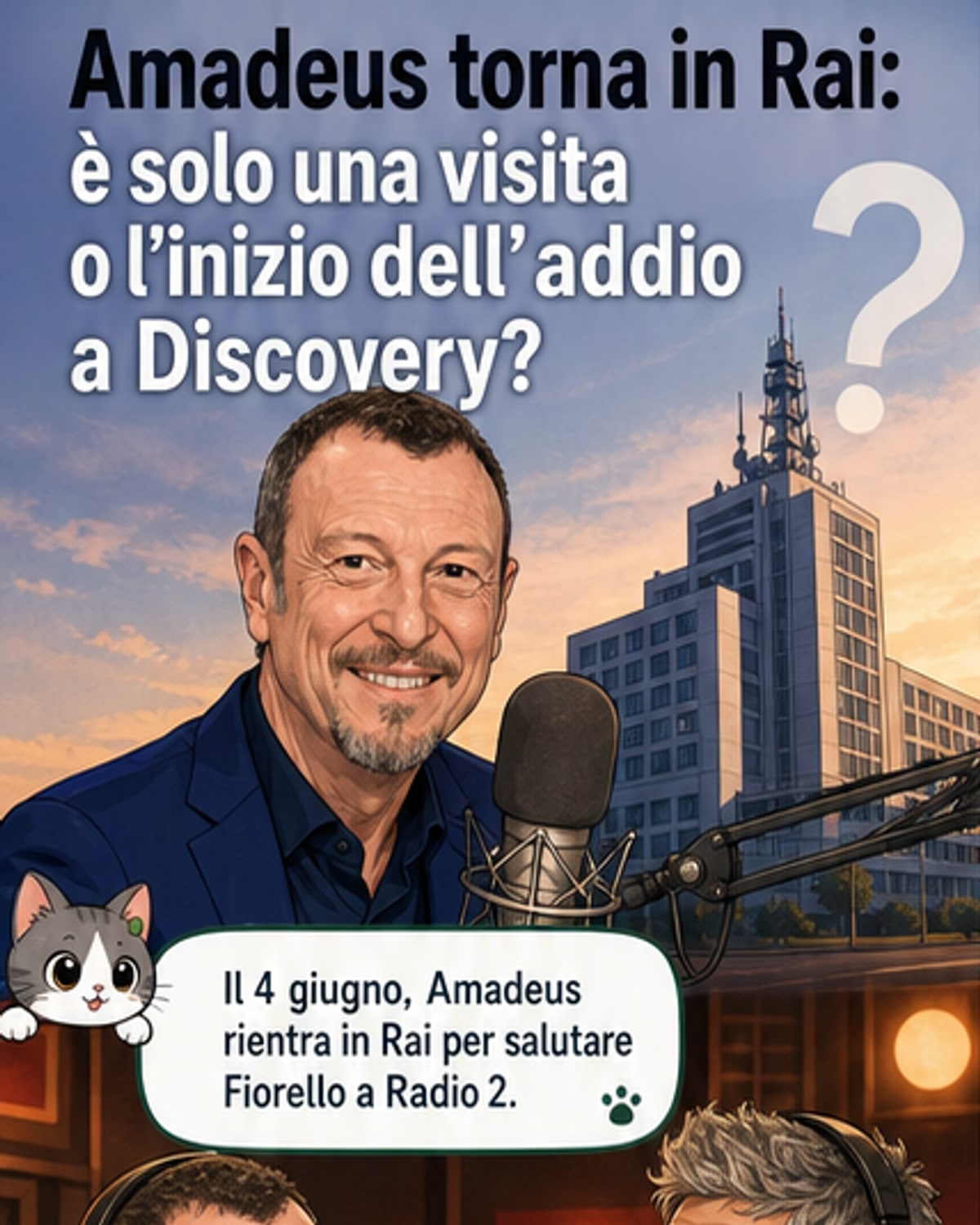 Amadeus tra Rai e Discovery