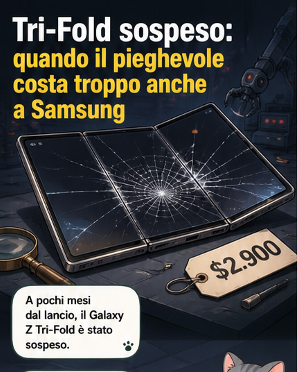 Il flop del Tri-Fold di Samsung