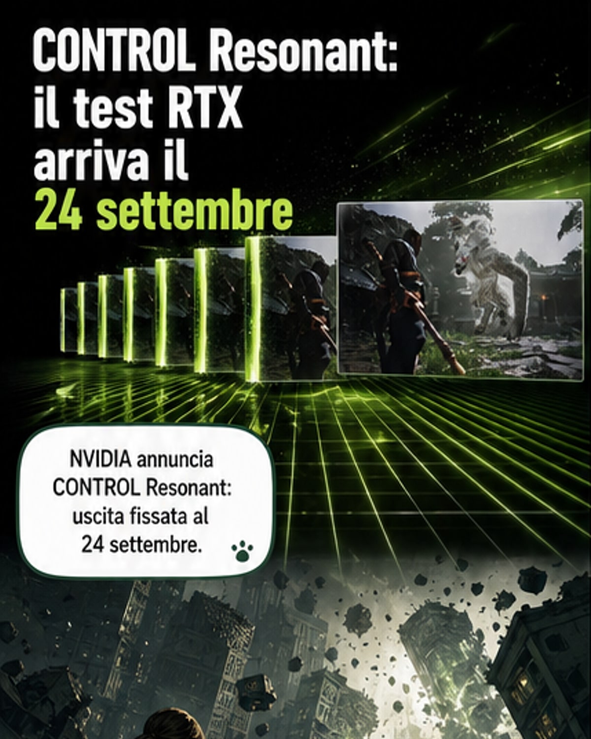 Control Resonant arriva con tracciamento ray e DLSS 4.5