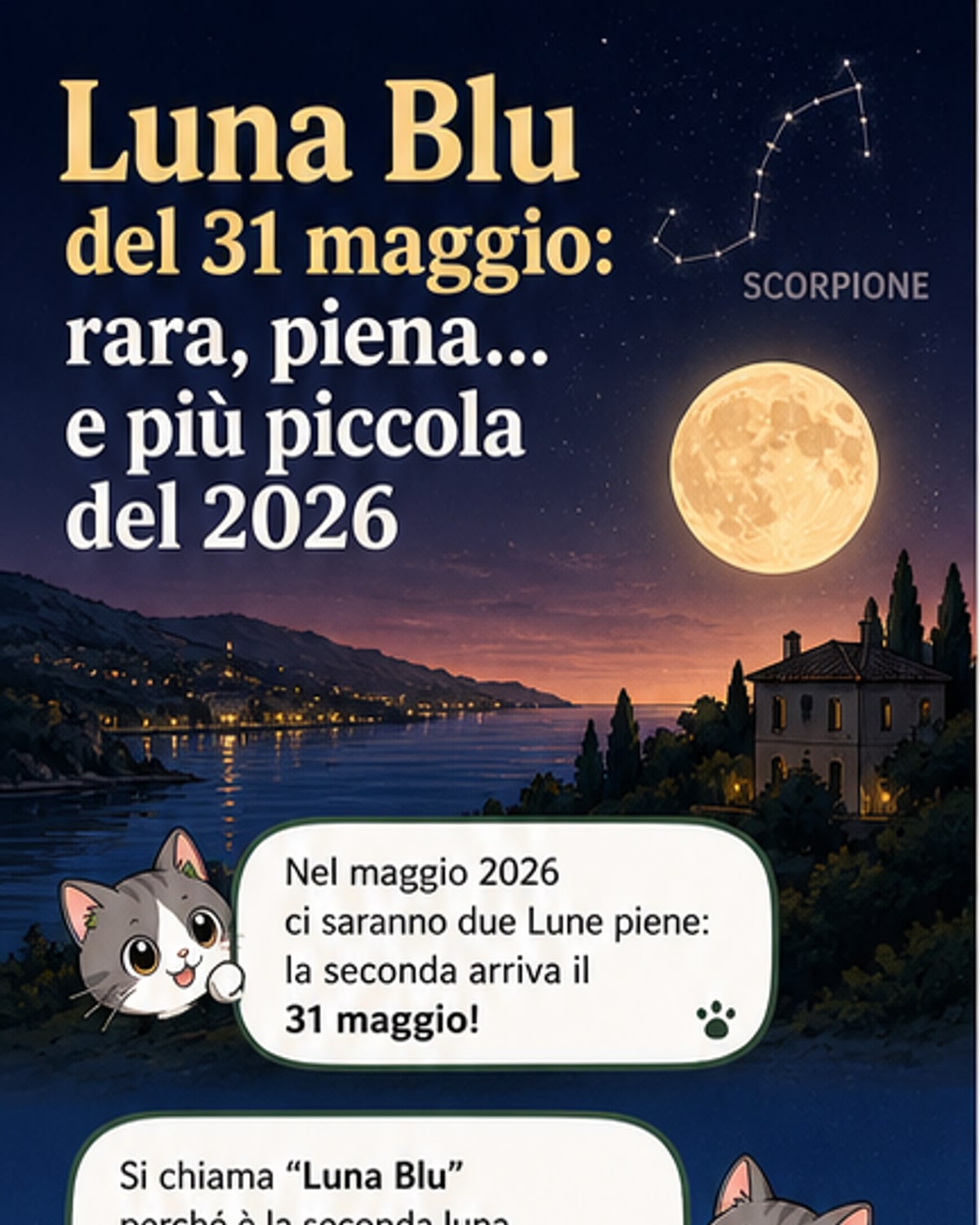 La Luna Blu torna dopo 2 anni