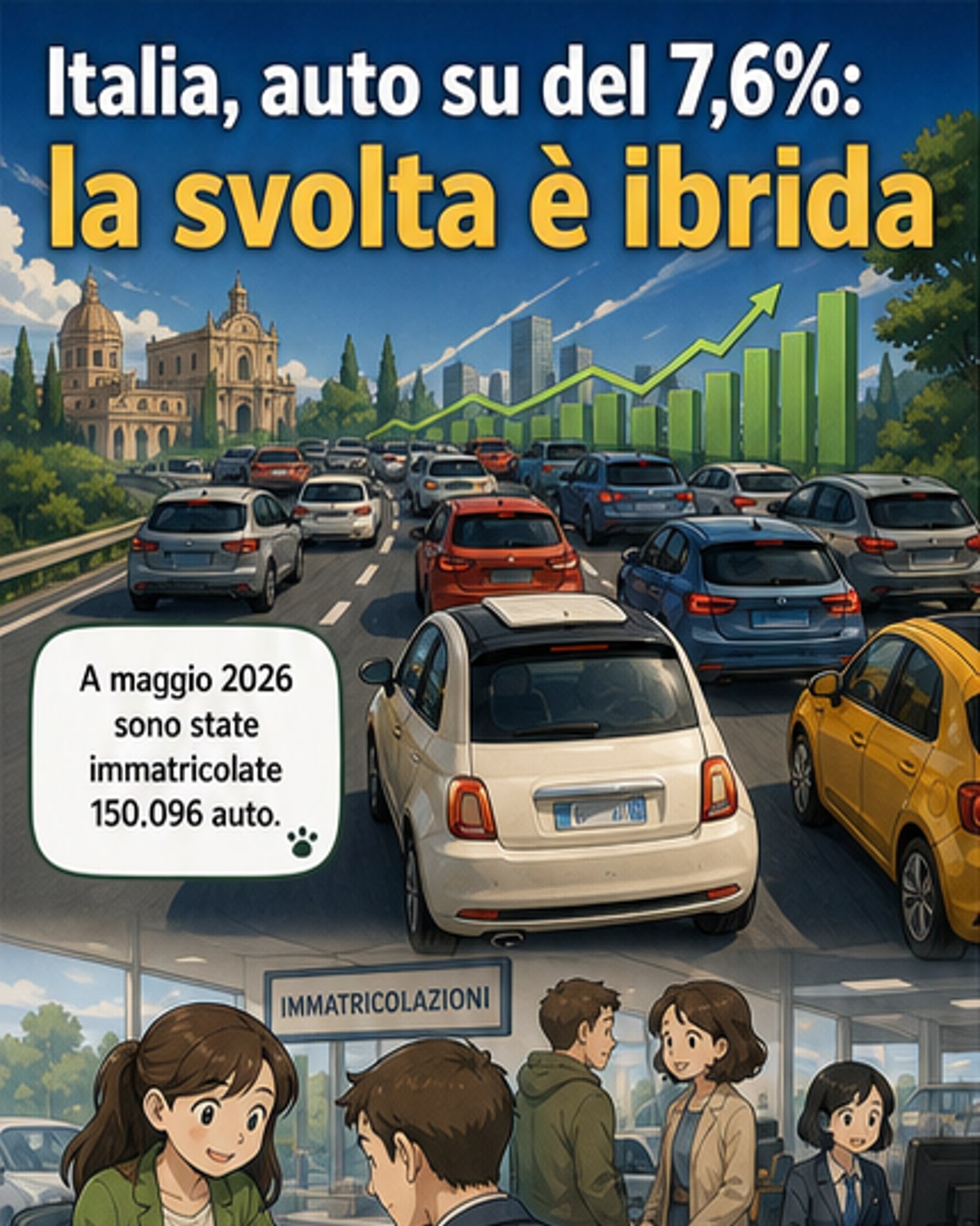 Fiat Panda regina delle vendite