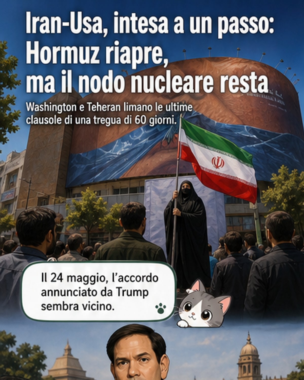 Iran e Usa a un passo da tregua