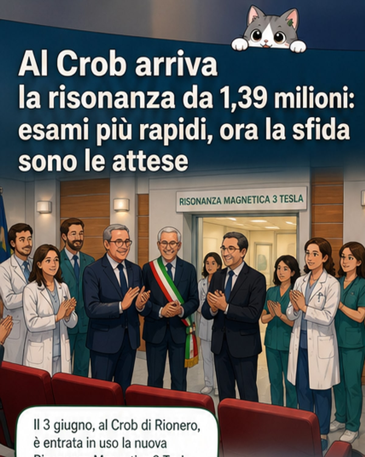 Nuova risonanza da 1,4 milioni al Crob