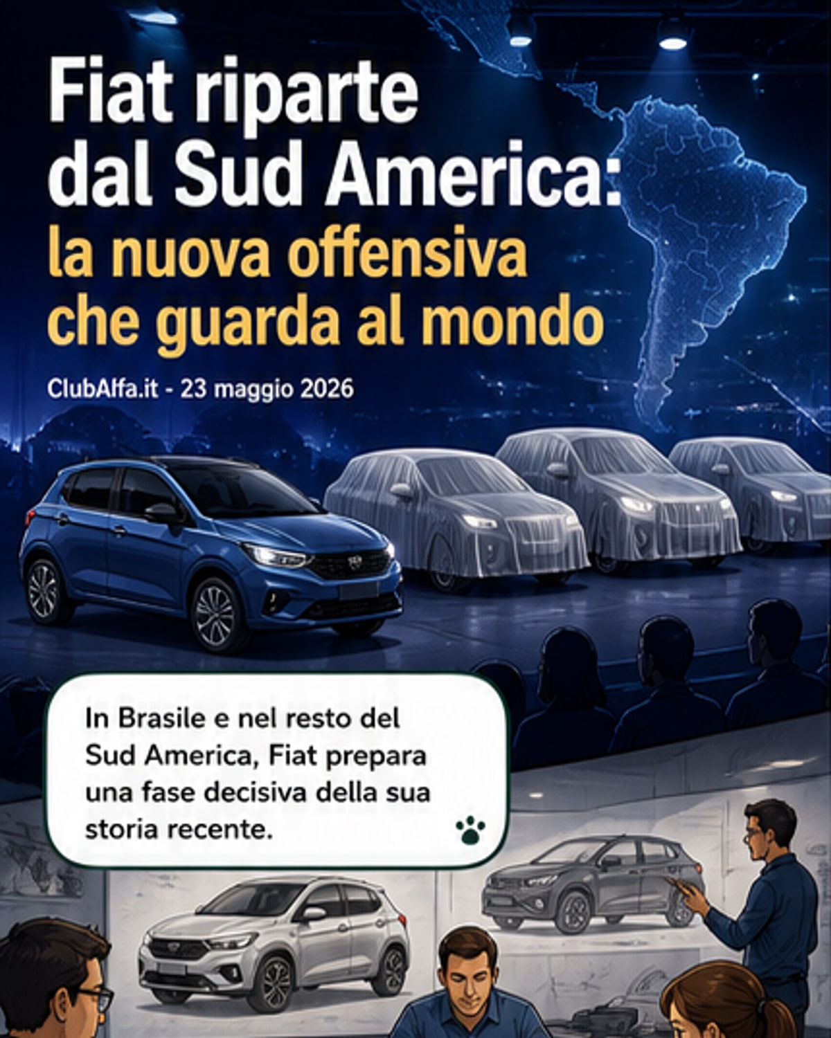 Fiat punta sul Sud America con tre nuovi SUV