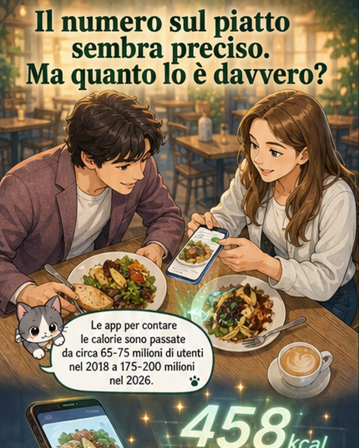 Quanto sono precise le app per contare le calorie?