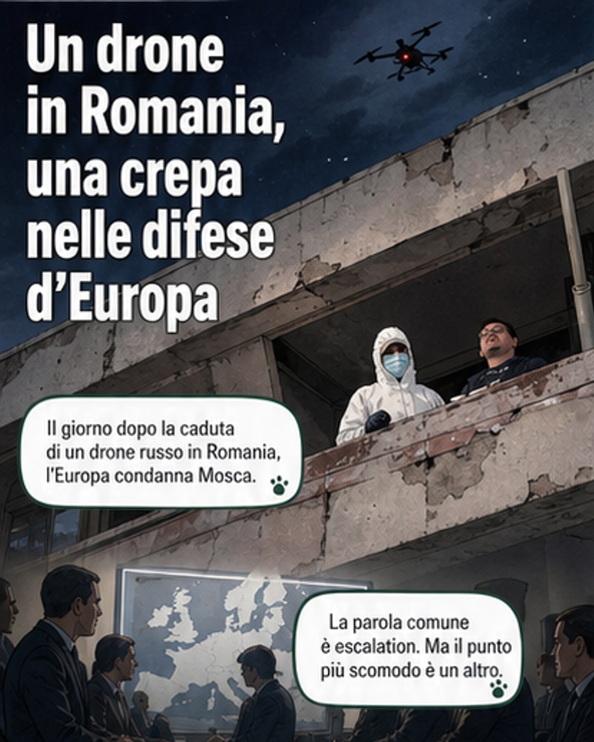 Droni al centro del conflitto