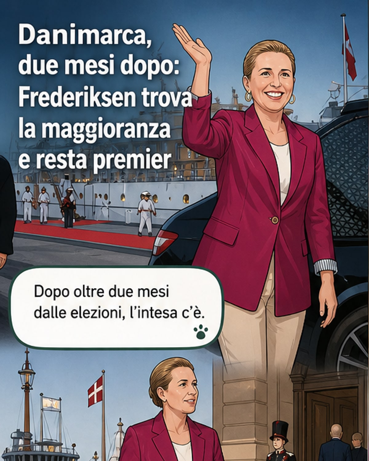 Frederiksen resta premier