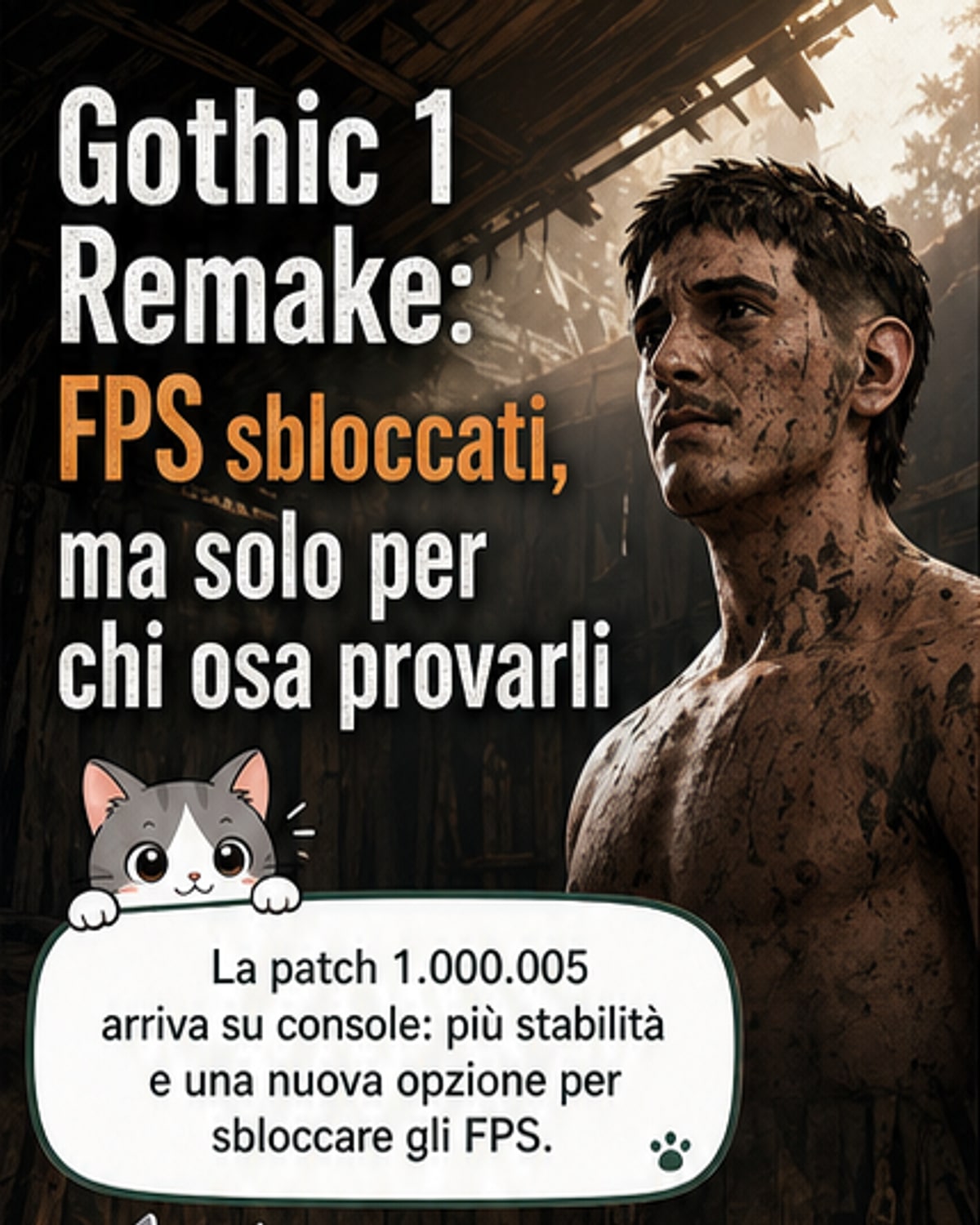 Gothic 1 Remake sblocca i FPS su console