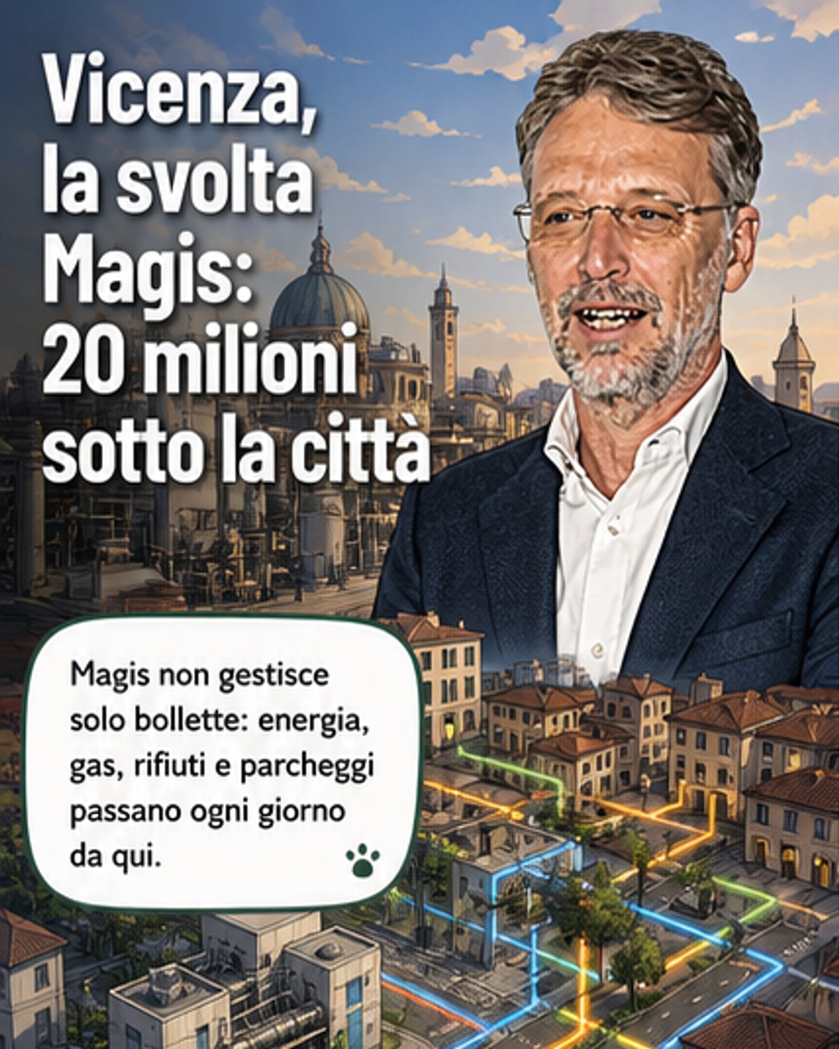 Magis investe 20 milioni nel teleriscaldamento