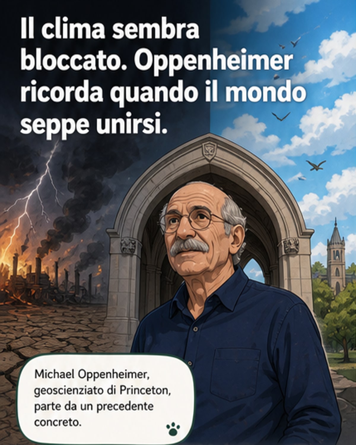 Il mondo è un disastro, ma si può guarire