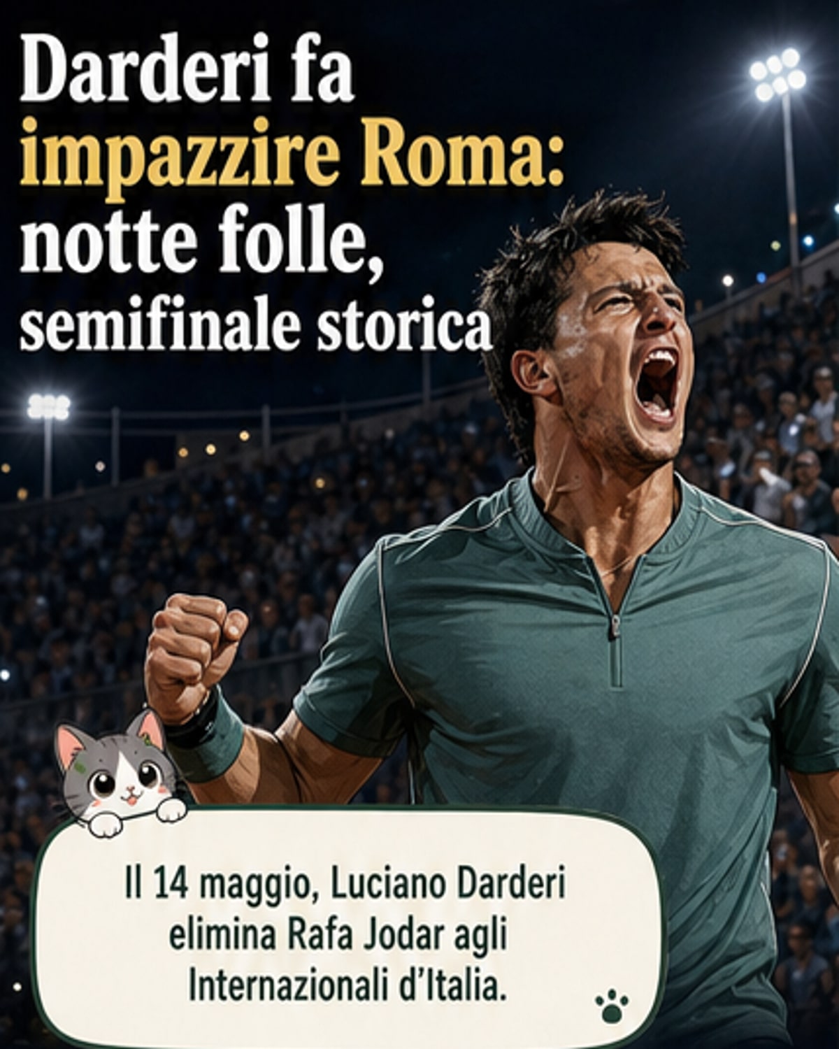 Darderi, impresa a Roma