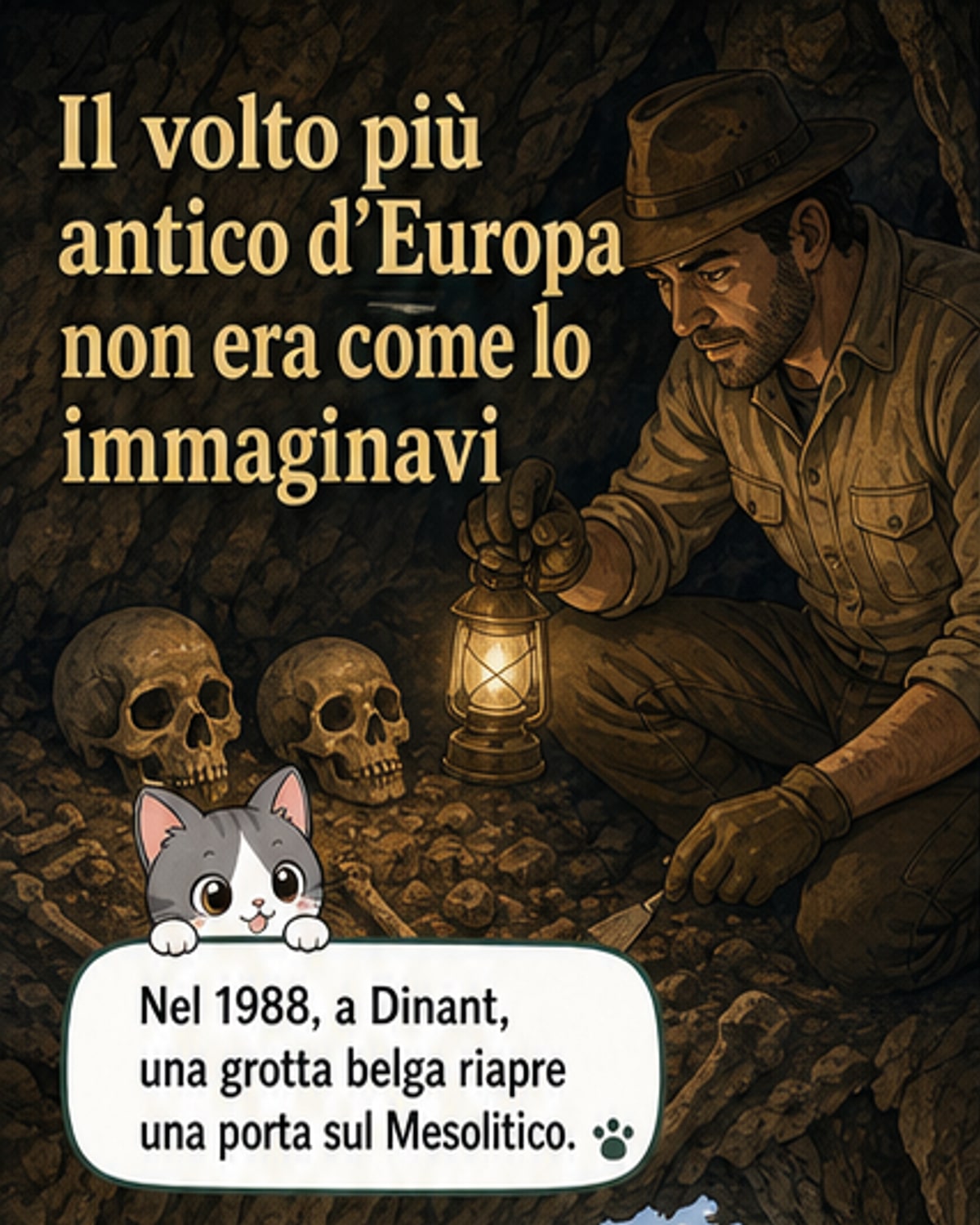 Il volto più antico d'Europa