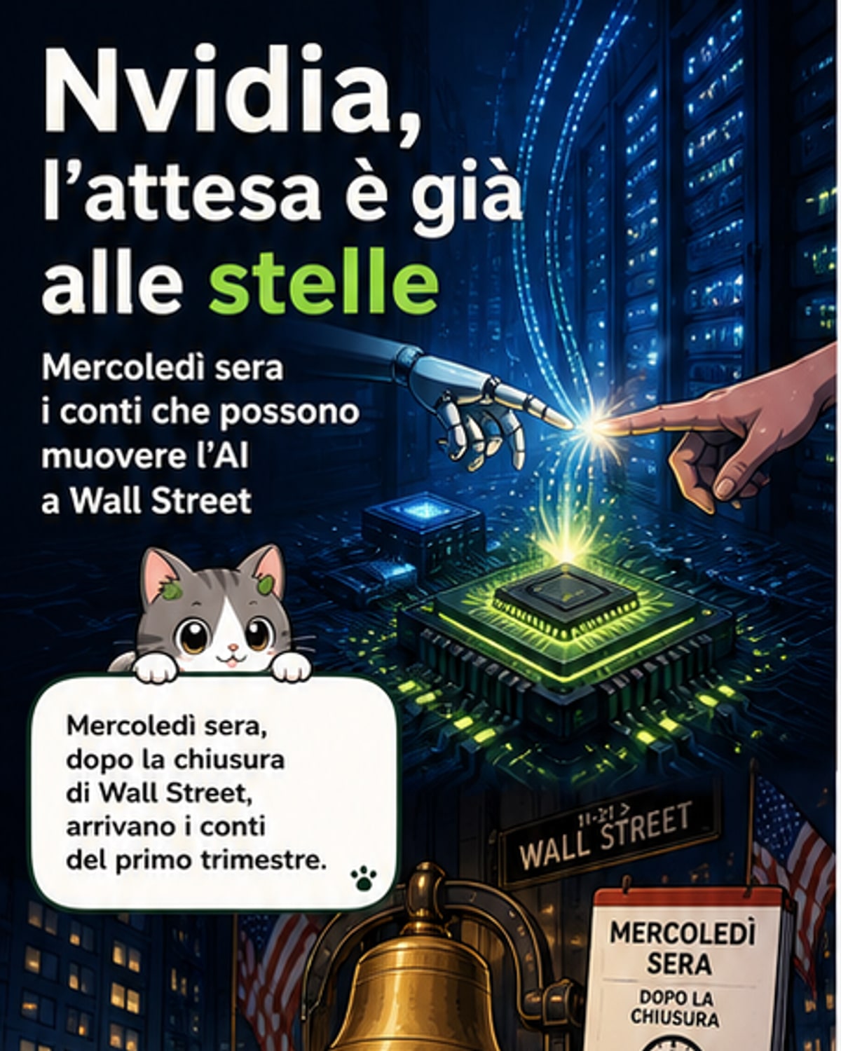 Nvidia, trimestrale sotto i riflettori