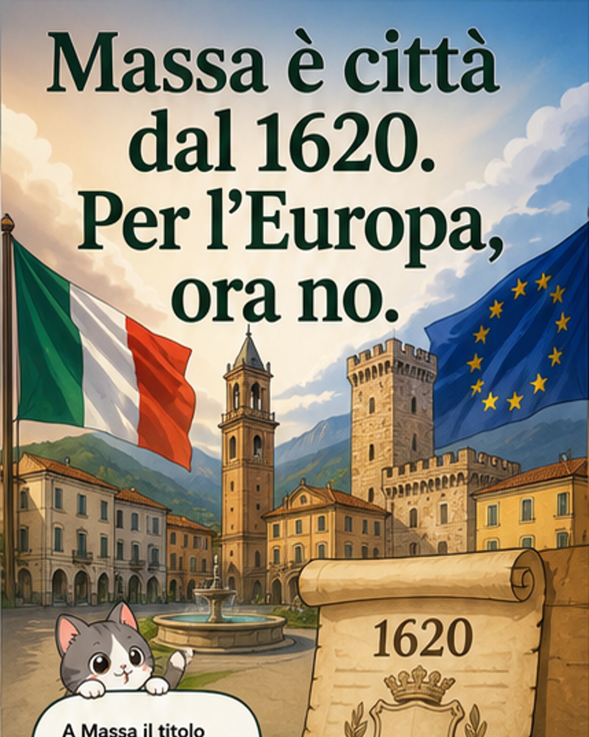 Massa non è più una città per l'Ue