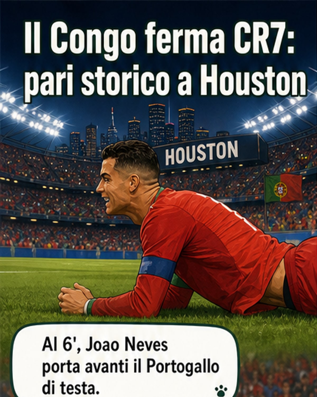 Portogallo ko, il Congo fa storia