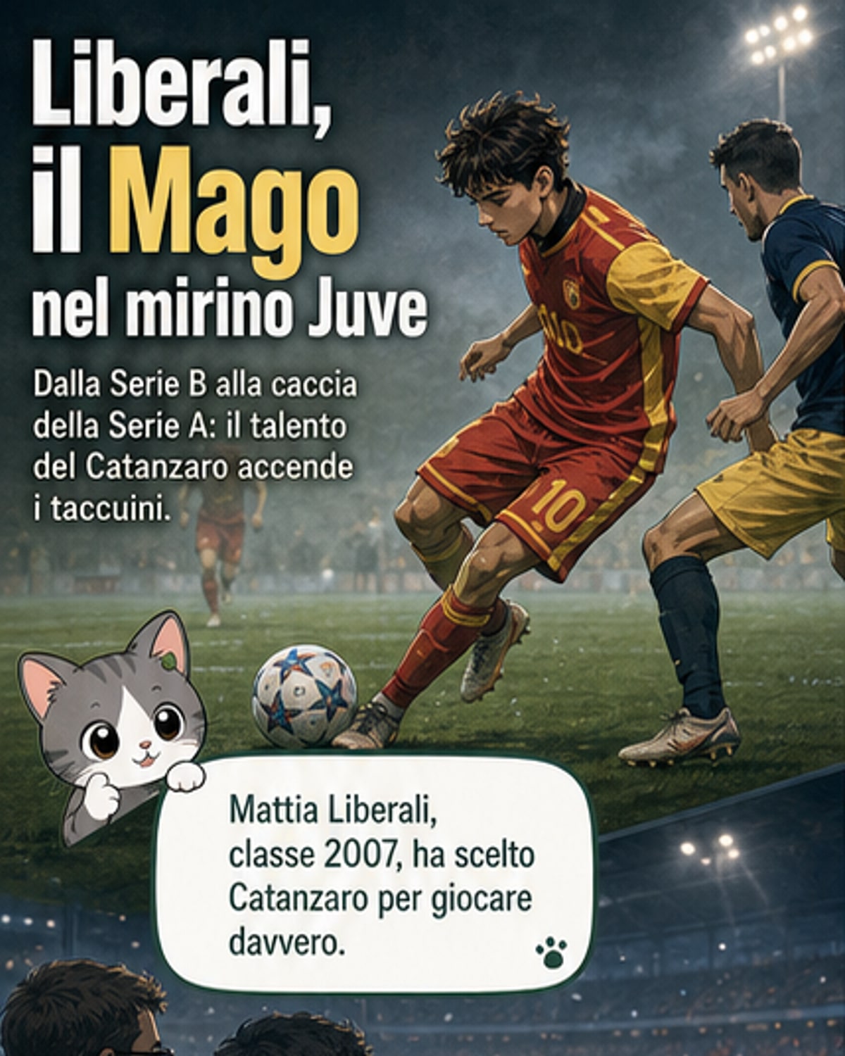 Il talento di Liberali e la Juve