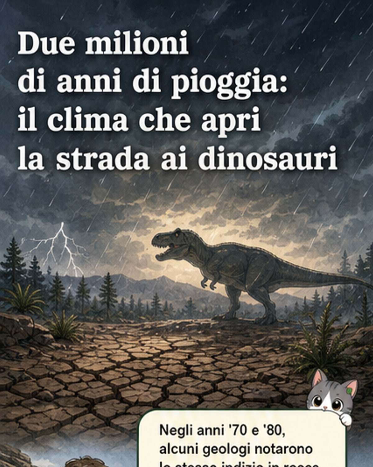 Ha piovuto per 2 milioni di anni