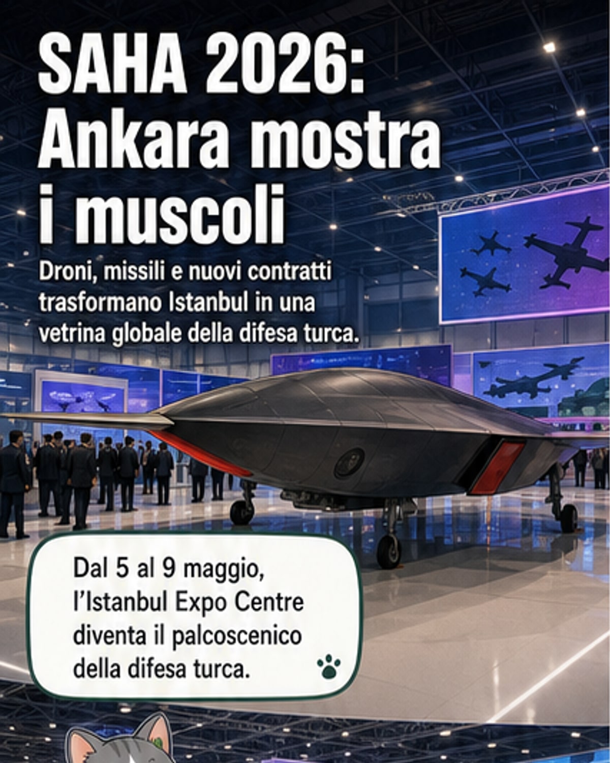 Turchia mostra il suo missile ipersonico